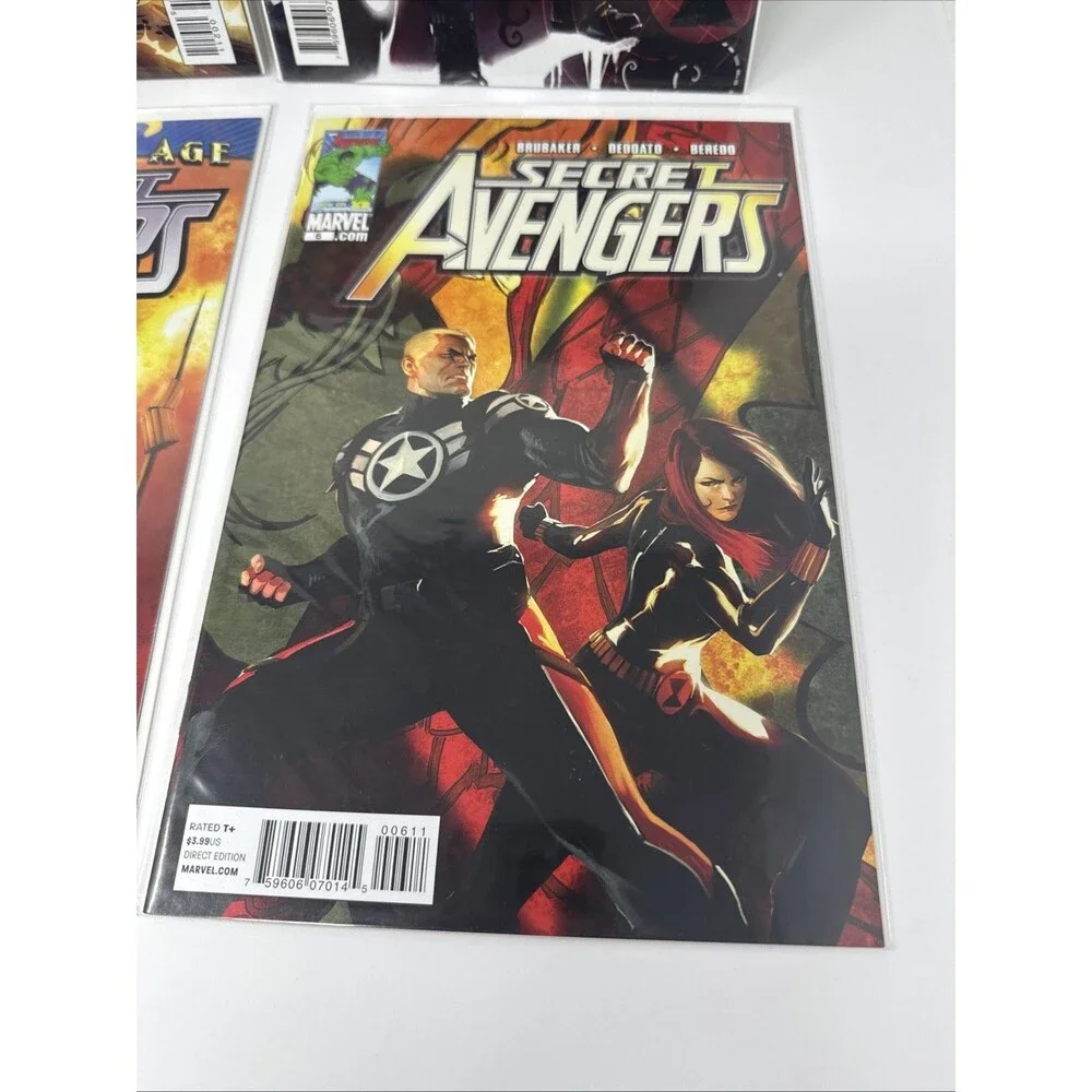 Secret Avengers #1-6 Comic Lot, Marvel, Debut Of Secret Avengers And Heroic Age